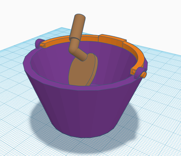 mason's bucket Various work home construction 3d print model - Mito3D
