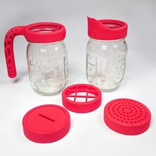 mason jar accessori casa 3d print model - Mito3D