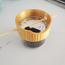 mason jar knock box espresso coffee chopstick 3d print model - Mito3D