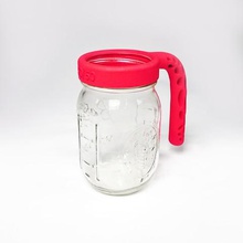 mason jar tazza manico casa 3d print model - Mito3D