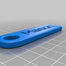 Mason Schlüssel Kette angepasst Zubehör 3d print model - Mito3D