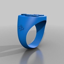 maçon bague anneaux 3d print model - Mito3D