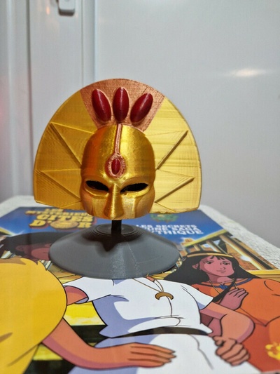 maske athanasius les myst lachen cit d'or 3d print model - Mito3D