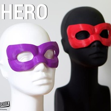 masquerade hero fashion 3d print model - Mito3D