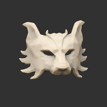 masquerade masks x4 game props mask fable 3d print model - Mito3D