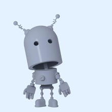 masquerade robot inspiared matt dixon game dnd tabletop miniature 3d 3dprint toy figure 3d print model - Mito3D