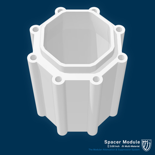 Masse espaceur module 300 suppresseur 3d print model - Mito3D