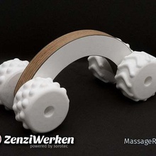massageroller cnc + fdm home Haushalt versorgt zenziwerken Lauffläche sorotec basicline massage-roller massage ender 3 cnc-router 3d print model - Mito3D