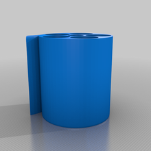 massive toilet tissue holder 12mm nozzle vase mode bathroom 3d print model - Mito3D