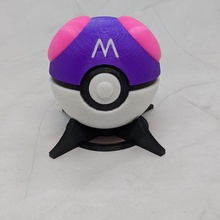 Meister Ball Pokeball 3d print model - Mito3D