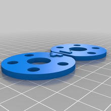 ana çubuk 5 silindirli radyal diskleri oyun araç 3d print model - Mito3D