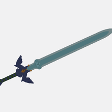 Maître épée Légende Zelda souffle sauvage wii 3d print model - Mito3D