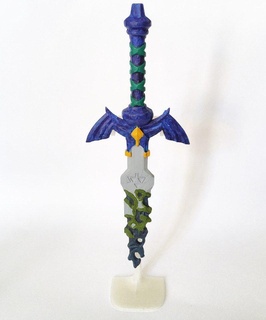 mestre espada lenda zelda lágrimas reino totk tloz Zelda Nintendo ligação 3d print model - Mito3D
