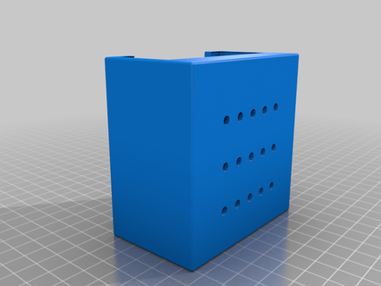 capolavoro multimetro personalizzato attrezzo titolari scatole scatola contenitori organizzazione Conservazione 3d print model - Mito3D