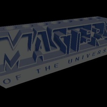 masters Universum Schreibtisch Stifthalter Kunst desktop heman he-man 3d print model - Mito3D
