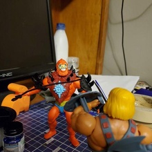 maestri universo origini beast man add ons arte giocattolo Beastman motu 3d print model - Mito3D