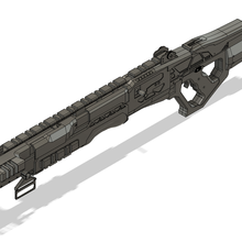 mastıf pompalı tüfek destek silah tepe 3d print model - Mito3D