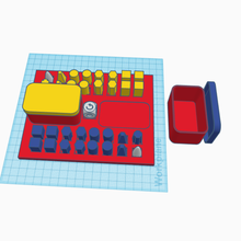 mastodon 2player building challenge game boardgame board-game build 2 players 3d print model - Mito3D