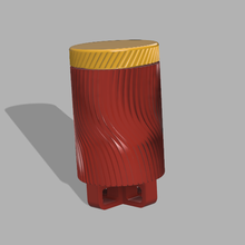Combine recipiente edc fósforos caixa prova d'água 3d print model - Mito3D