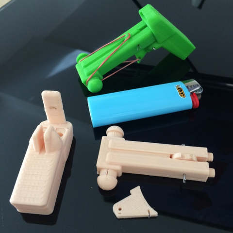 correspondência stick shooter vários 3D print model - Mito3D