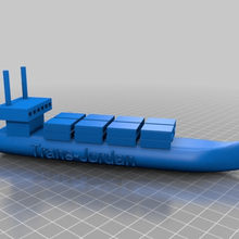 matchbox containership art models ship 3d print model - Mito3D