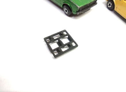 boîte d'allumettes golf mk1 toit grille volkswagen surfant planche 3d print model - Mito3D