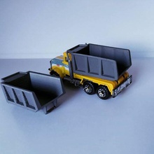 kibrit kutusu Peterbilt 1981 1 80 araba oyuncak yedek Toplamak peterbilttrucks 3d print model - Mito3D