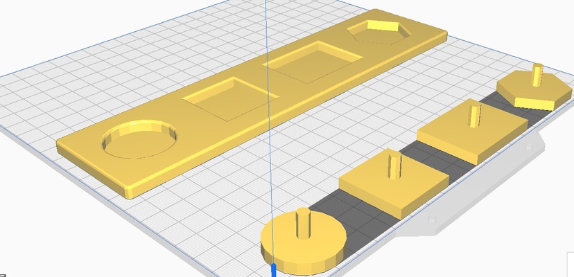 matching shapes math toy 3d print model - Mito3D