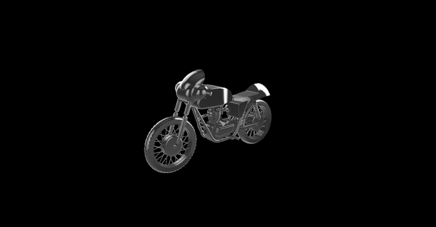 incomparable g90 superclub 1936 moto motocicleta motor bicicleta motorrad 3d print model - Mito3D