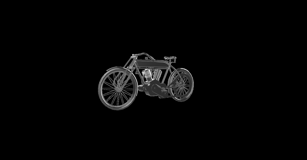 incomparável jap 1000cc 1909 moto motocicleta motor bicicleta le la motorrad 3d print model - Mito3D