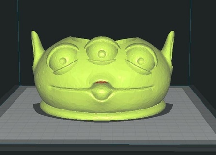 mate alien toy story staggered step dunk 3d print model - Mito3D