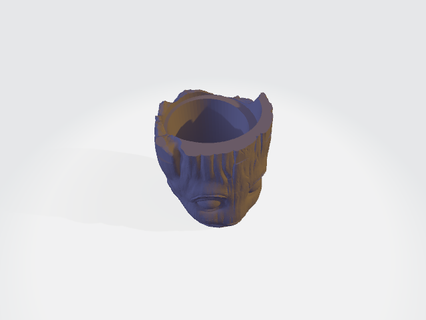 Dostum bebek Groot su kabakları 3d print model - Mito3D
