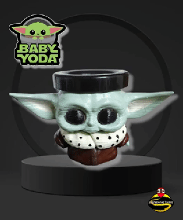 Dostum bebek Yoda 3d print model - Mito3D