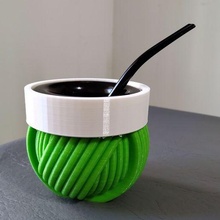 companheiro bola lã 3d print model - Mito3D
