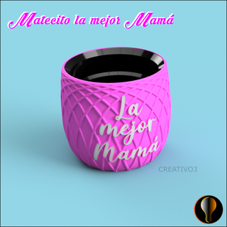 mate best mom Home matecito mother's day mother 3d print model - Mito3D