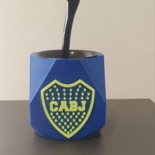 compagno boca junior Mater bocca personalizzato decorazione calcio argentina 3d print model - Mito3D