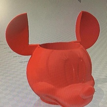 camarade cabeza Minnie disney compagnons 3d print model - Mito3D