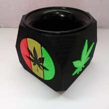 mate cannabis yerba maro strifezza leaf jamaica pot marijuana argentina uruguay maker4d 3d print model - Mito3D
