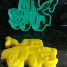 mate des voitures de coupeur biscuit fondant la maison les biscuits cuisine 3d print model - Mito3D