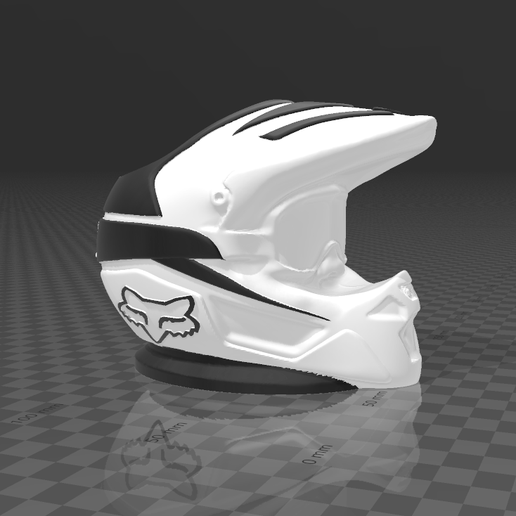compañero casco motocross zorro nost3d 3D print model - Mito3D