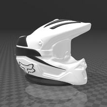 mate casco motocross fox subliplast 3d print model - Mito3D