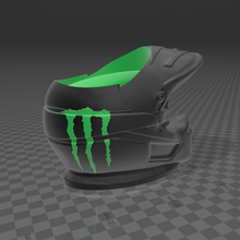 camarade casco motocross monstre subliplast 3d print model - Mito3D