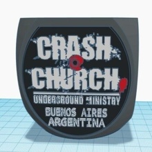 compagno crash Chiesa religione 3d print model - Mito3D
