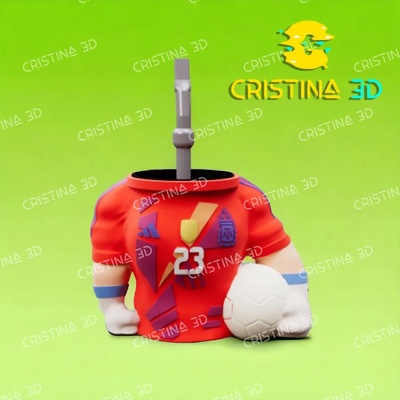 compañero tarde martinez camiseta argentina hogar casa argentino seleccion futbol copa america 3d print model - Mito3D