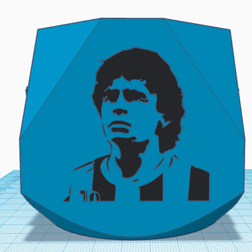 camarade Diego armement Maradona sélection Argentine marado d10s Dieu dieguito 3D print model - Mito3D