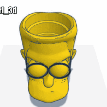 companheiro flanders Simpsons 3d print model - Mito3D