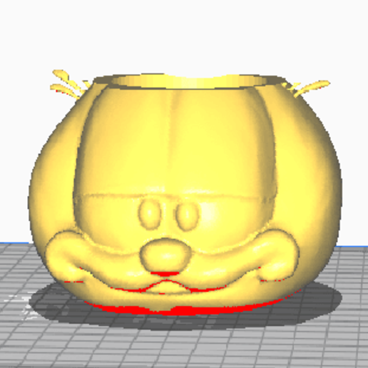 Kamerad Garfield Tiere 3D print model - Mito3D