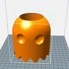 compañero fantasma de pac-man casa pacman mate 3d print model - Mito3D