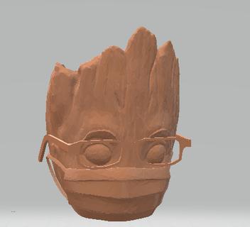 mate groot - covid mate nost3rd groot imgroot covid argentina  3d print model - Mito3D