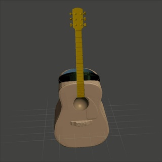 mate guitarra criolla two different ways print guitar creole spanish argentina folklore polymer 3d print model - Mito3D